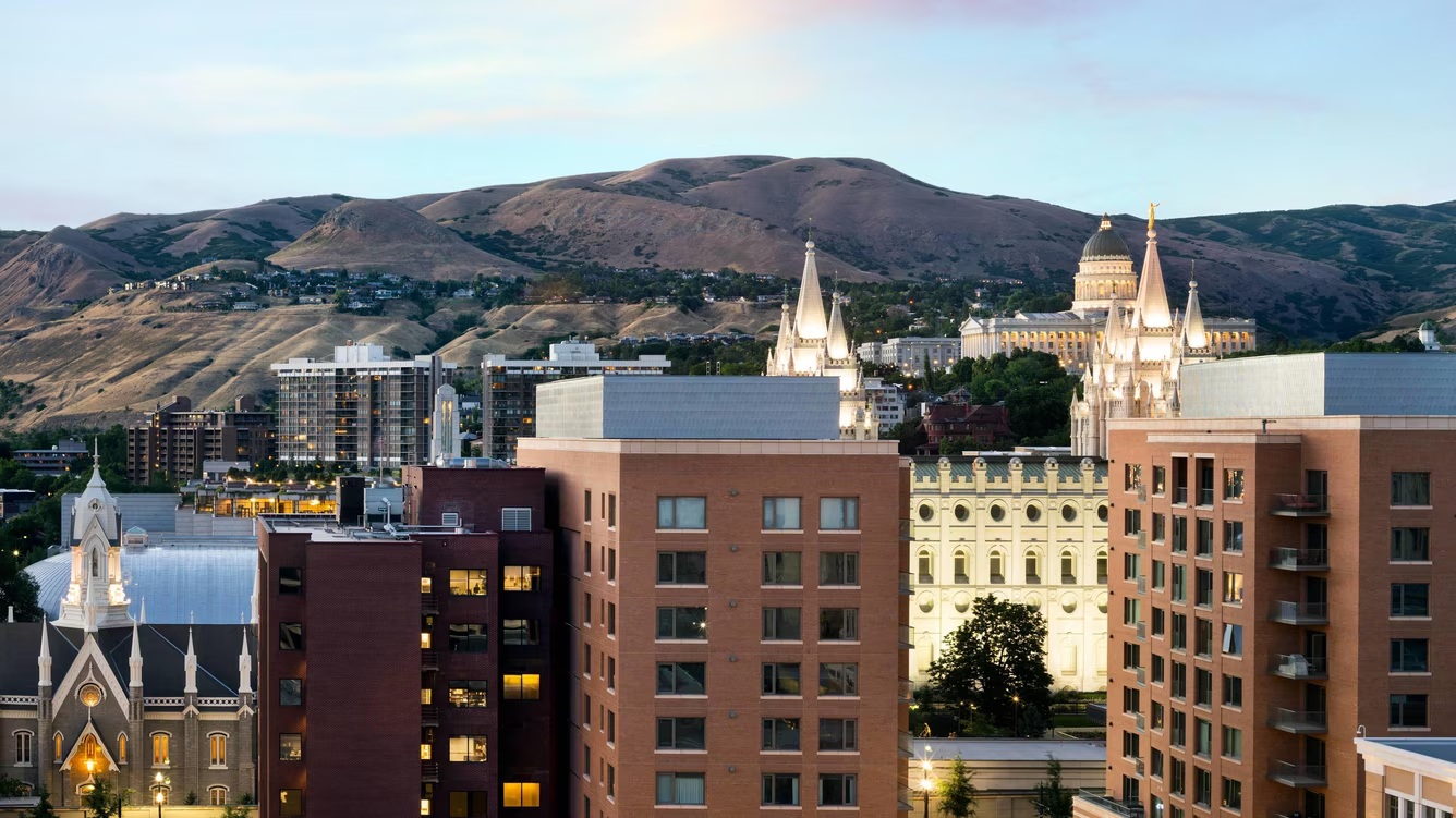 Salt Lake City Marriott Downtown at City Creek Temple View